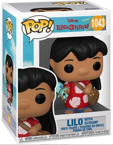 Figurine Funko Pop! - N°1043 - Lilo Et Stitch - Lilo W/scrump
